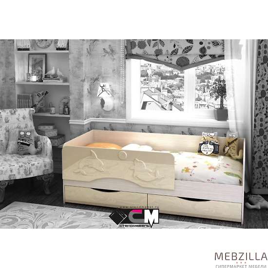 Купить кровать детская алиса кр 812 - 12 211 руб.