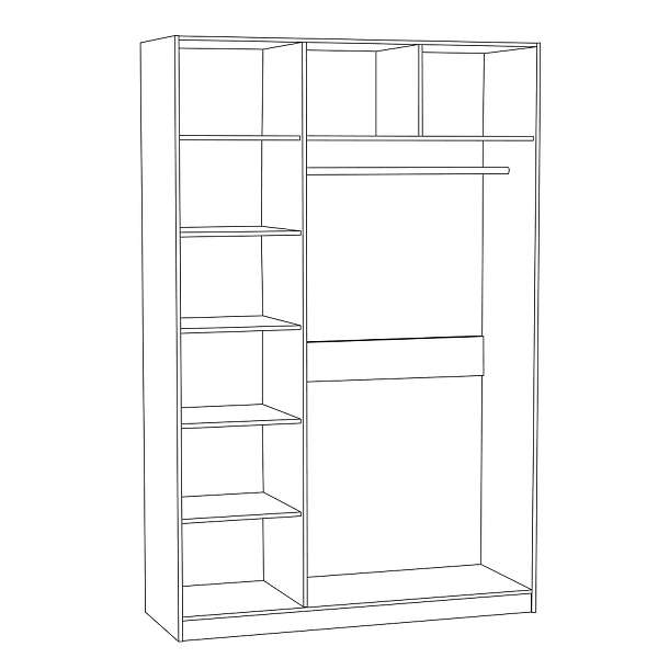 Купить шкаф комбинированный 08.45 ливерпуль - 22 303 руб.