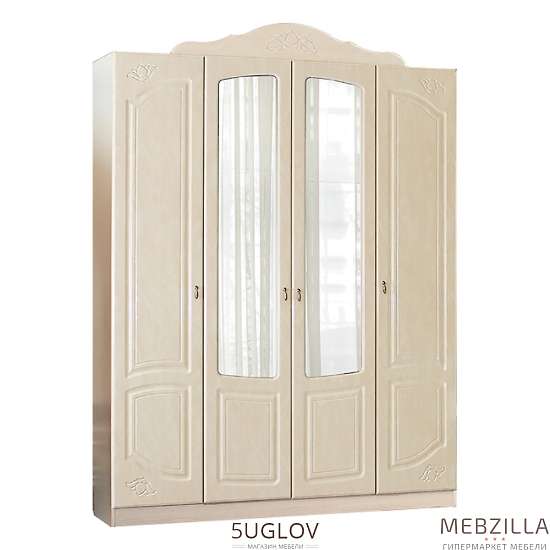 Купить шкаф четырехдверный валенсия - 30 430 ₽