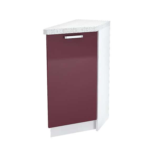 Купить шкаф напольный торцевой юлия шнт 300 б/ст - 3 123 ₽