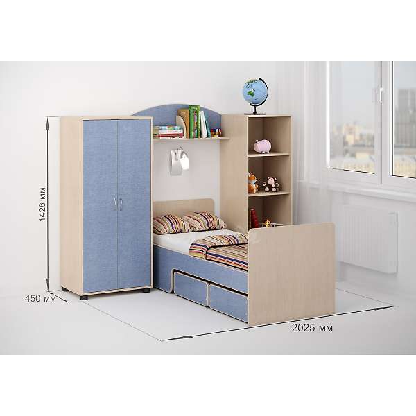 Купить детская стенка легенда №25 - 21 030 ₽