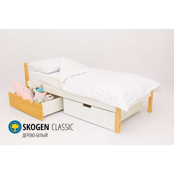 Купить кровать svogen classic дерево-белый - 7 890 руб.