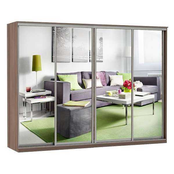 Купить шкаф-купе модерн 2362 (зеркало, 4 секции) - 41 668 руб.