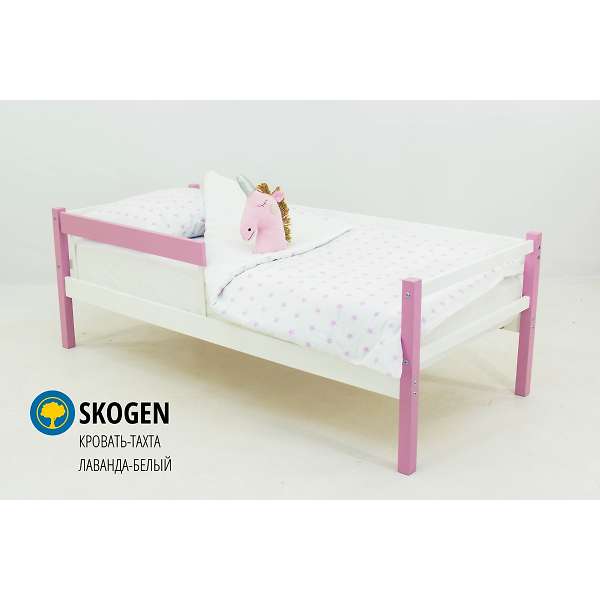 Купить кровать-тахта svogen лаванда-белый - 8 990 руб.