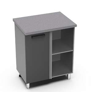 Шкаф напольный угловой Крафт ШНУ 1000