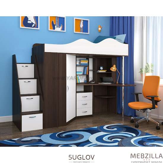 Купить кровать-чердак пионер 1 - 37 790 ₽