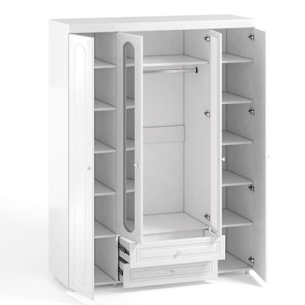 Купить шкаф четырехдверный афина аф-63 - 32 488 руб.