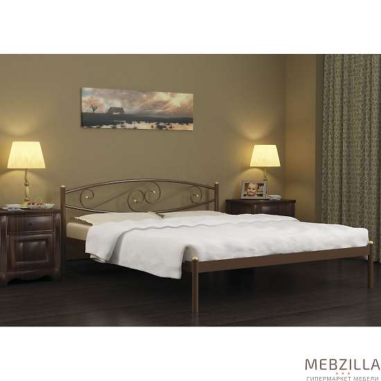 Купить кровать металлическая волна - 16 274 руб.