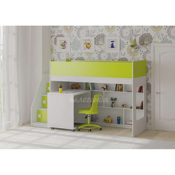 Купить кровать-чердак легенда 43.3.4 - 23 190 ₽