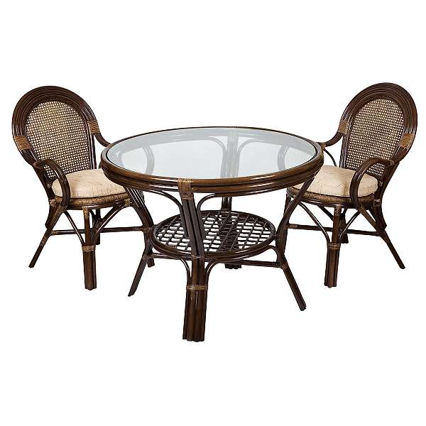 Купить комплект обеденный (стол + 2 кресла) 22/02 + 04/21 - 41 506 ₽