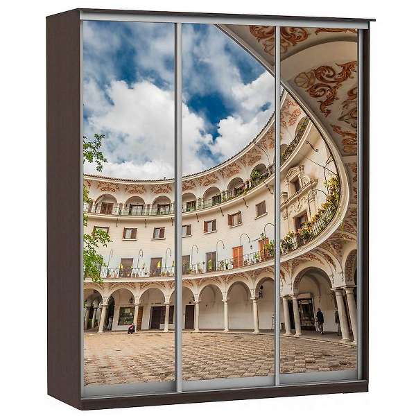 Купить шкаф-купе модерн 2362 (фотопечать, 3 секции) - 56 732 руб.