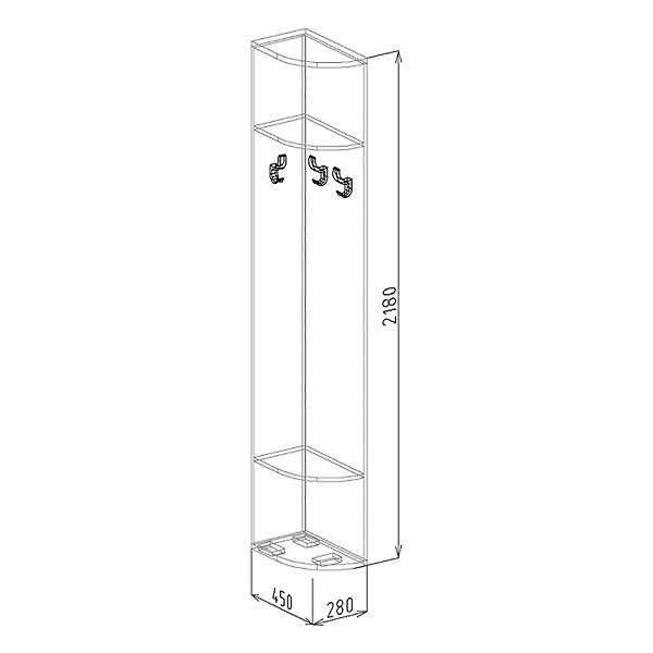 Купить угол завершающий 12 статус - 4 120 руб.