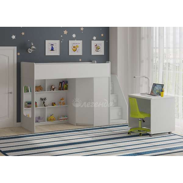 Купить кровать-чердак легенда 43.2.3 - 26 910 ₽