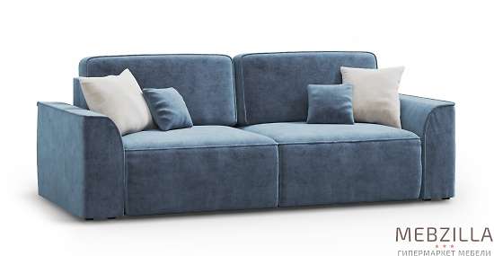 Купить диван прямой поло, синий - 63 641 руб.