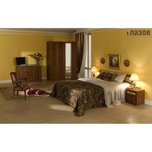 Спальня Милана комплектация 5 (Орех)