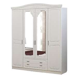 Шкаф четырехдверный Ева