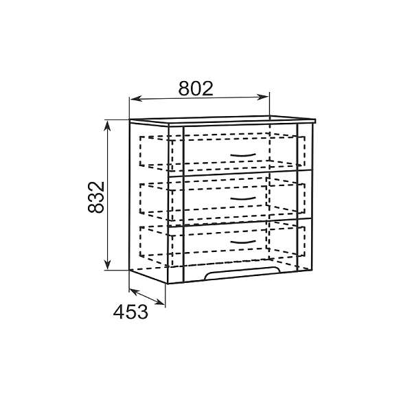 Купить комод виктория 3 - 10 999 руб.