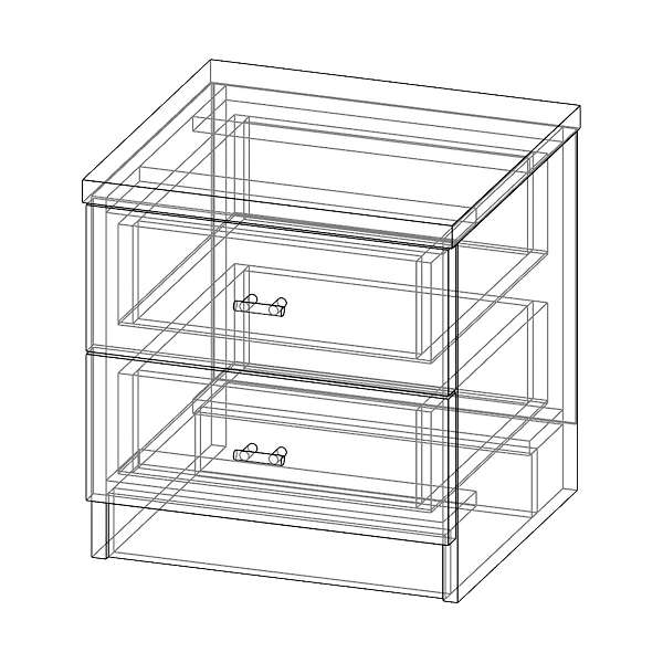 Купить тумба прикроватная соло сл-43 - 3 360 ₽
