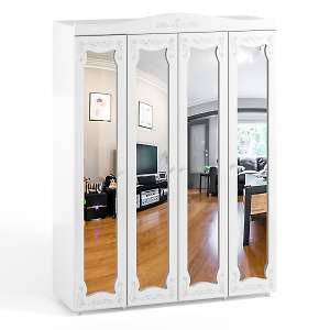 Шкаф четырехдверный Италия ИТ-61