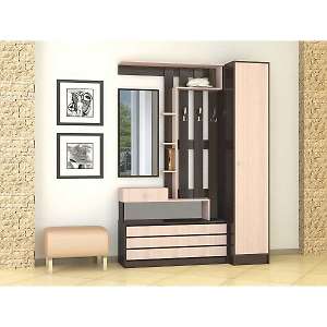 Прихожая Ямайка Комплект 1 (Венге)