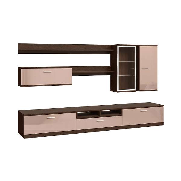 Купить шкаф настенный со стеклом домино дм-32 - 6 880 ₽