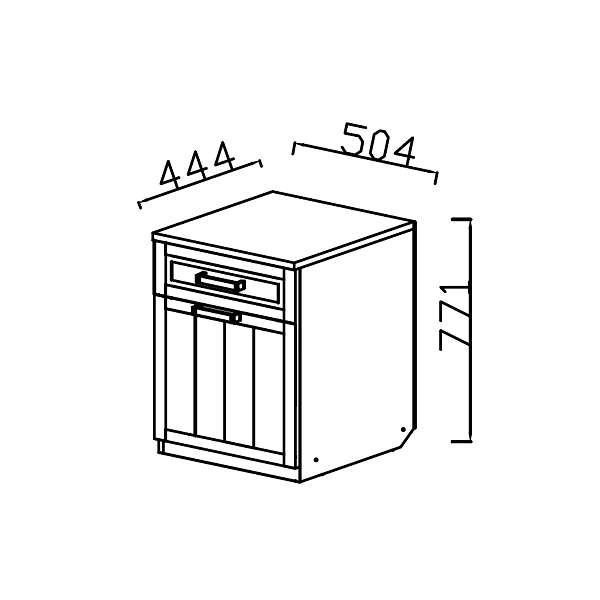Купить тумба комбинированная визит-17 прованс - 7 570 руб.