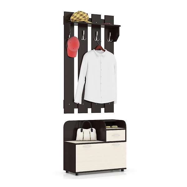 Купить прихожая п5 компоновка 01 - 10 067 руб.