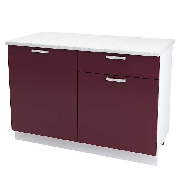 Купить шкаф напольный с одним ящиком кремона шн1я 1200 б/ст - 8 602 ₽