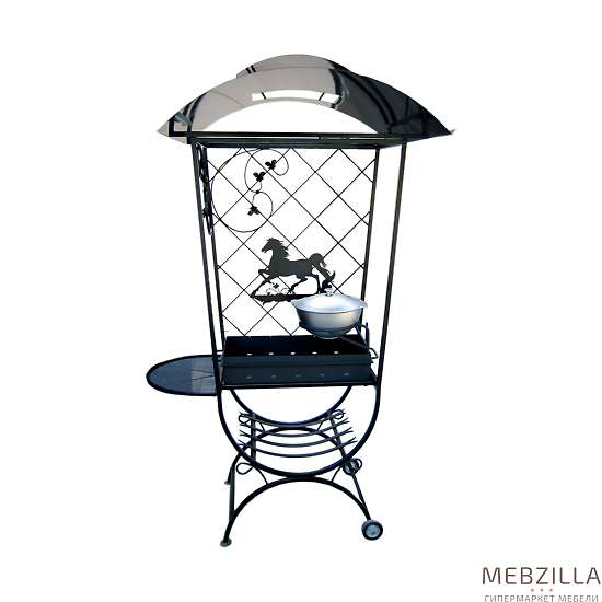 Купить мангал дачный мд-6л с крышей - 15 385 руб.