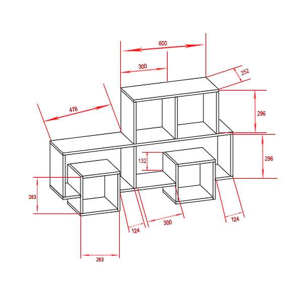 Купить полка книжная пк-10 - 2 680 руб.