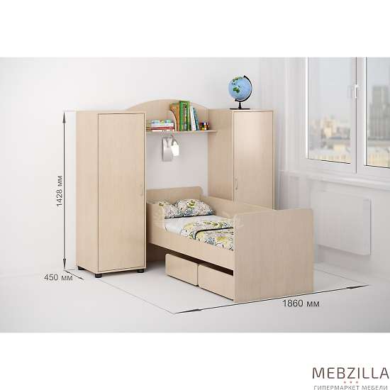 Купить детская стенка легенда №27 - 20 550 ₽