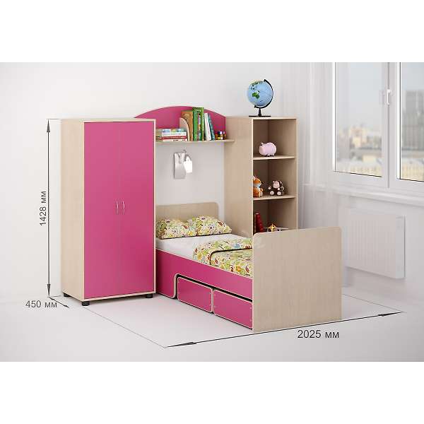 Купить детская стенка легенда №25 - 21 030 ₽