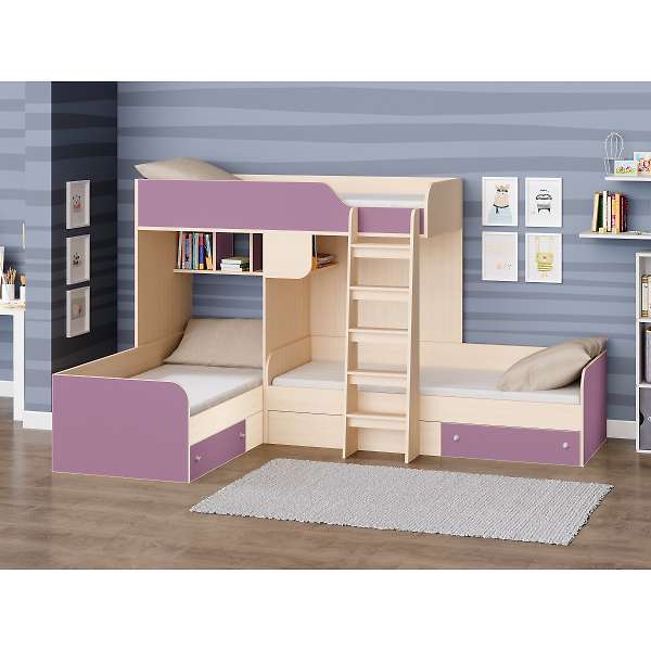 Купить двухъярусная кровать трио - 32 400 руб.