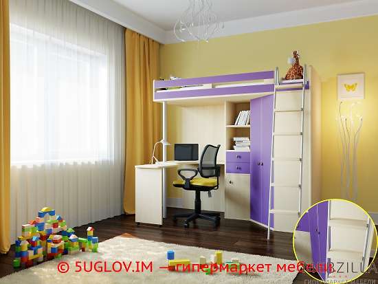 Купить кровать-чердак m-85 - 27 800 руб.