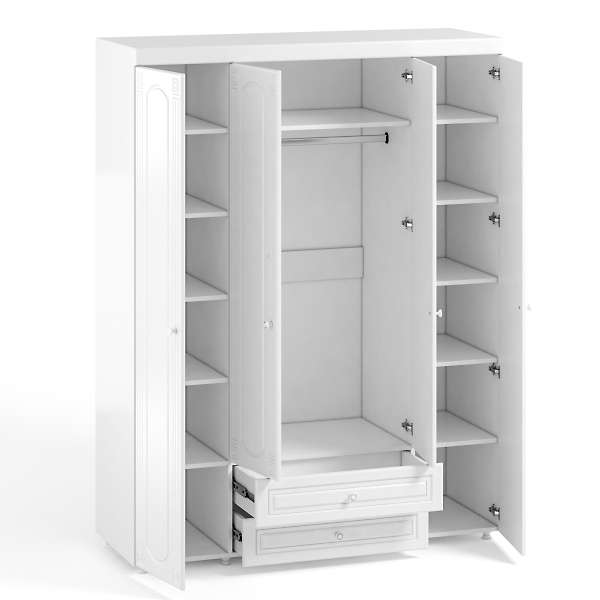 Купить шкаф четырехдверный афина аф-62 - 29 834 руб.