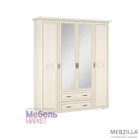 Купить шкаф четырехстворчатый виктория - 44 075 руб.