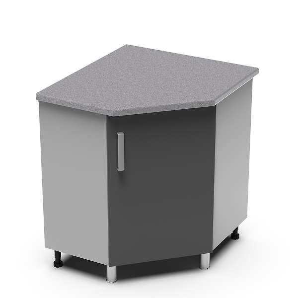 Купить угловой рабочий стол 850х850 угол скос танго ур - 4 953 руб.