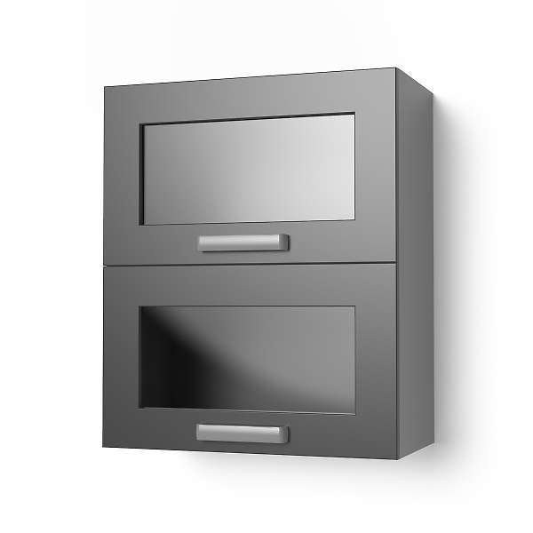 Купить шкаф навесной горизонтальный со стеклом 600 танго 6вгс - 5 943 ₽