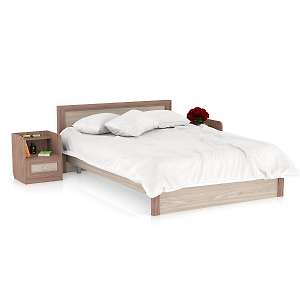 Кровать Аврора 1400 + Две тумбы