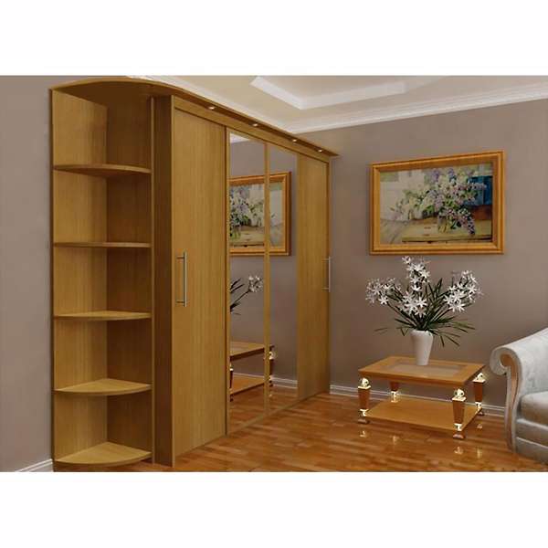 Купить шкаф-купе четырехдверный с ящиками топ-лайн - 23 730 ₽