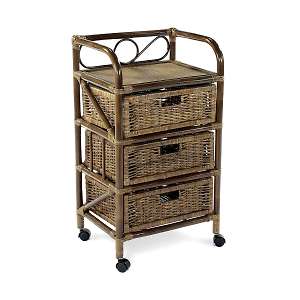 Комод с плетеными ящиками 19/10