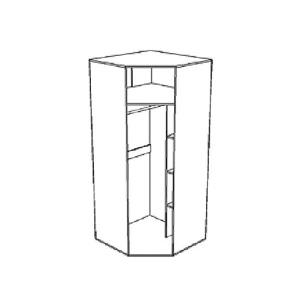 Купить шкаф угловой вегас - 11 985 руб.