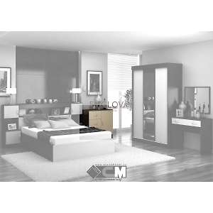 Комод с 3 ящиками и створкой Бася КМ 553