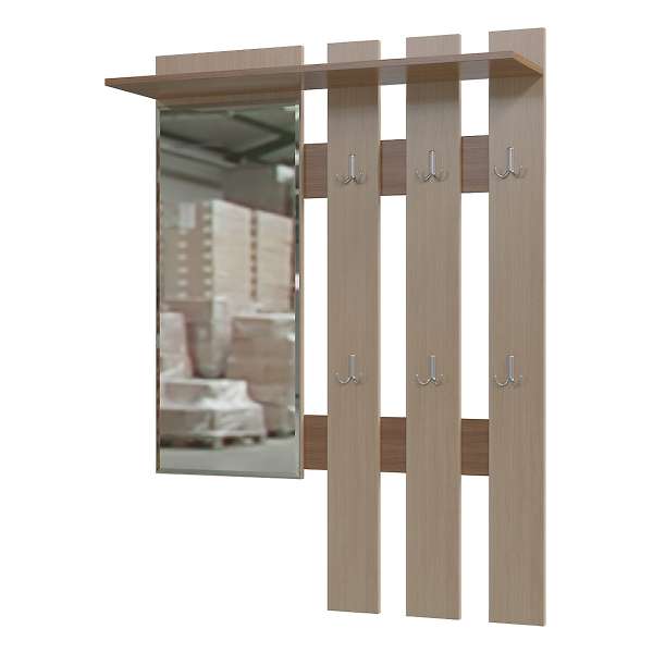 Купить вешалка с зеркалом лира 2-3814 - 4 440 руб.