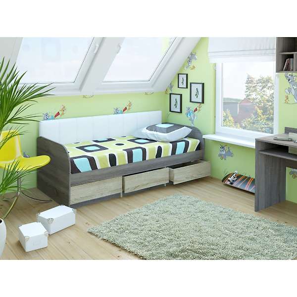 Купить кровать с тремя ящиками №12 мдк 4.11 - 13 096 ₽