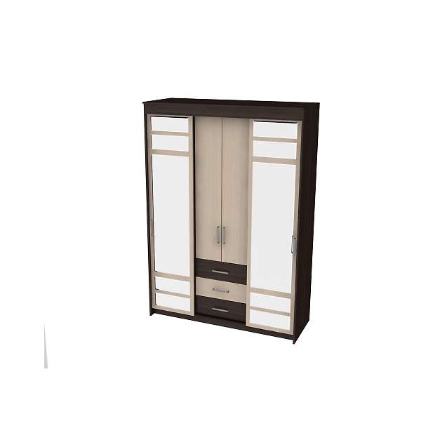 Купить шкаф-купе трехдверный юнона - 17 250 руб.