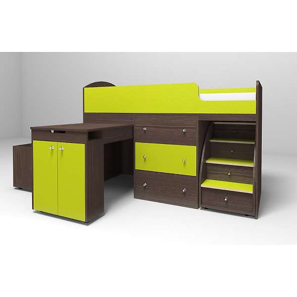 Купить кровать-чердак 800х1800 малыш - 28 290 руб.