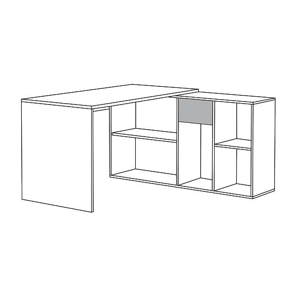 Купить стол письменный 03.245 лайт - 6 387 руб.