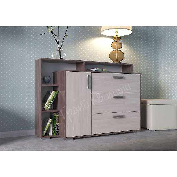 Купить комод с дверкой и тремя ящиками 4-4423 - 10 200 руб.