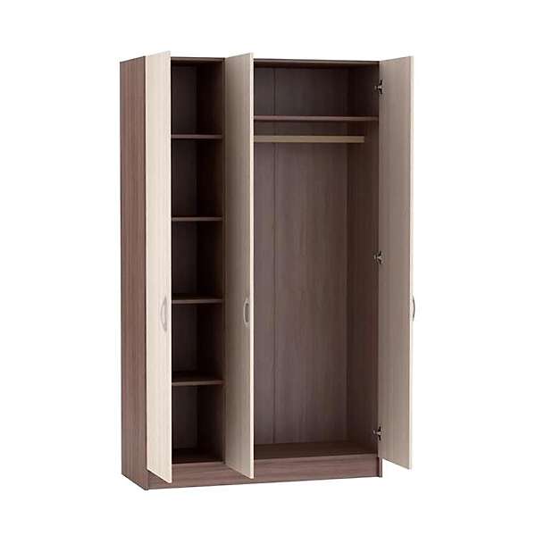 Купить шкаф трехстворчатый бася шк-554 - 12 113 ₽